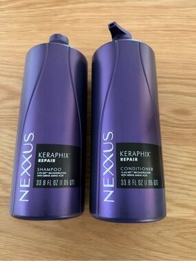 Nexxus Keraphix Damage Healing Shampoo and Conditioner Set— NEW Jumbo Size